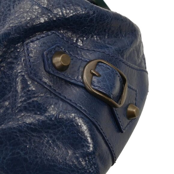 Balenciaga Blue Classic Mini Pompon 2way Handbag 246438.4160 J.1669 155073 main image 5
